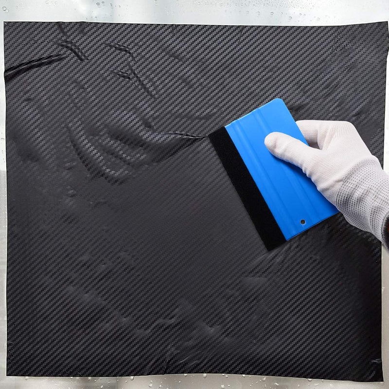 Ehdis 5-inch Card Felt Squeegee for Vinyl Wraps Tools Wallpaper Tools Auto Window Tinting Kit, Pack of 10 - Image 4