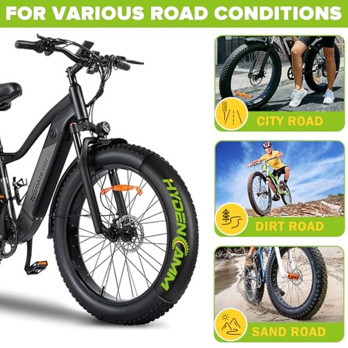 Hydencamm 2 Pack 26x4.0 Fat Bike Tube, 26x3.5/4.0 E-Bike Fat Bicycle Inner Tube AV Schrader Valve with 2 Tire Levers, 26 x 4.0 Fat Tire Bike Inner Tubes for Ebike Electric Bicycle Road Mountain - Image 4
