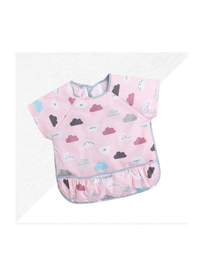 بولكاتوتس مريلة Polka Tots نصف كم مع جيب - كلاود - Image 1