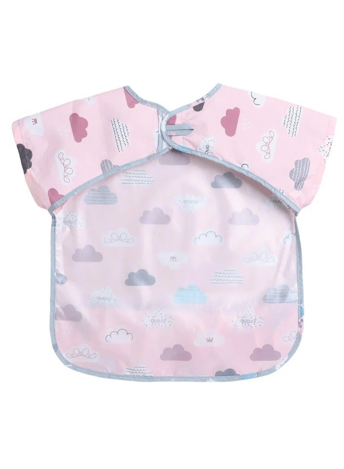 بولكاتوتس مريلة Polka Tots نصف كم مع جيب - كلاود - Image 2