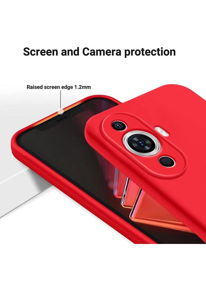 Zaboon - Case For Huawei nova 12 Lite/nova 12 Active Solid Color Liquid Silicone Dropproof Full Coverage Protective Case - Image 1