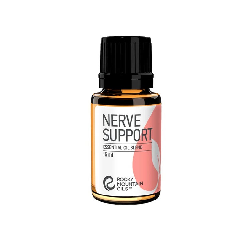 Rocky Mountain Oils Nerve Support Essential Oil Blend with 100% Pure and Natural Essential Oils - Relaxing Aromatherapy Oils for Diffuser, Massage Oil for Massage Therapy - 15ml - Image 1