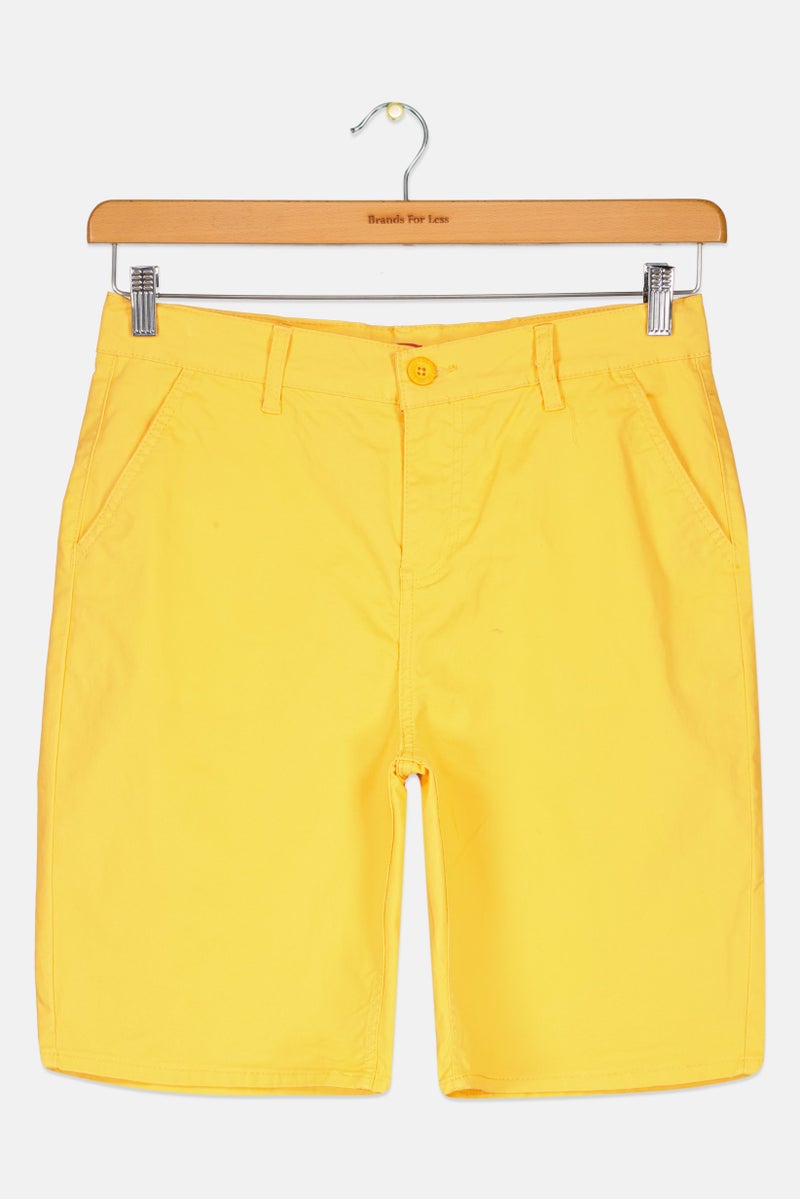 Levi's Kids Boy Solid Chino Shorts, Orange - Image 2