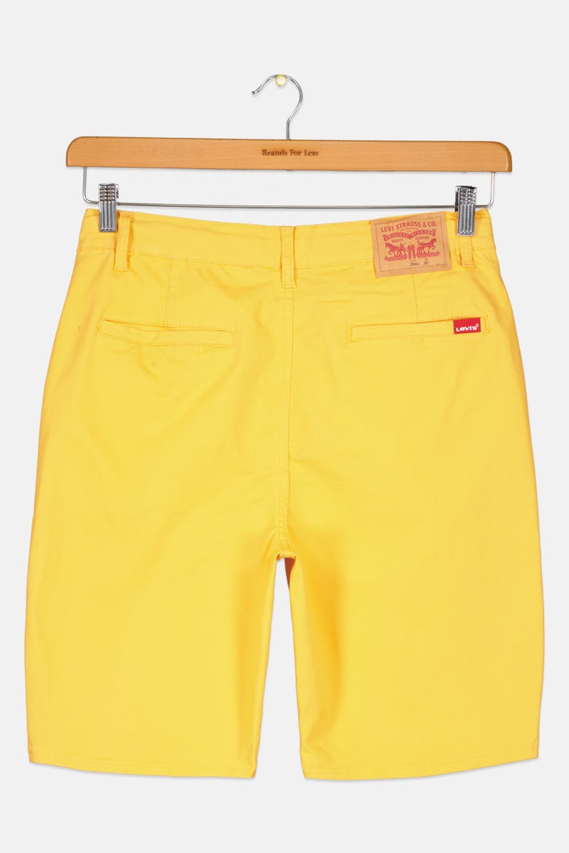 Levi's Kids Boy Solid Chino Shorts, Orange - Image 3