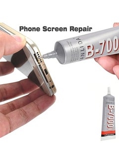 ZHANLIDA B7000 Jewelry Rhinestones, Clear Super Glue Transparent Industrial Adhesive for Phone Repair Jewelery Making Crafts Gem Fabric Metal Nail Art Stone Wood Glass Bead  - Image 3