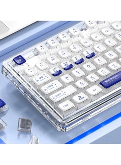 Leobog K81 Wireless Mechanical Keyboard, Tri-Mode, 75% Keyboard, Hot Swappable, Gasket-Mounted with Knob with Dynamic RGB Lighting  - Image 2