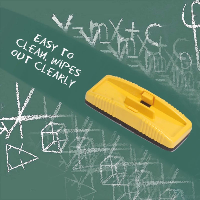 oddy Magnetic Whiteboard Eraser (Pack of 2) | Dry Erasers for White Board, Perfect for Classroom, Home, College and Office Use (Assorted Colours) - Image 4