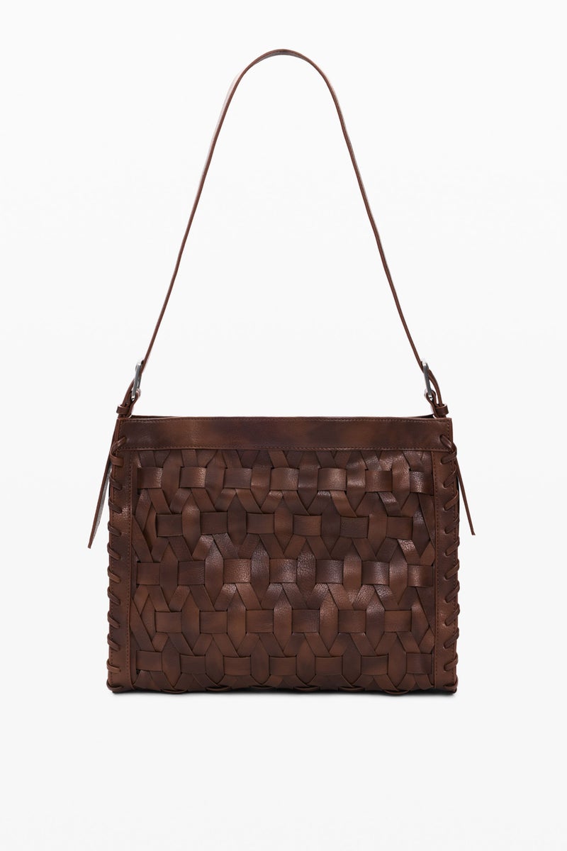 DESIGUAL Medium shoulder bag with faux leather effect design - Image 4