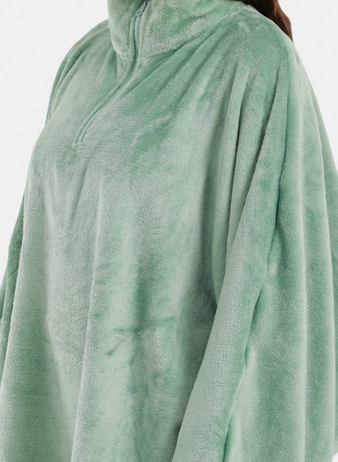 Carina Velvet Poncho Wearable Blanket - Image 5