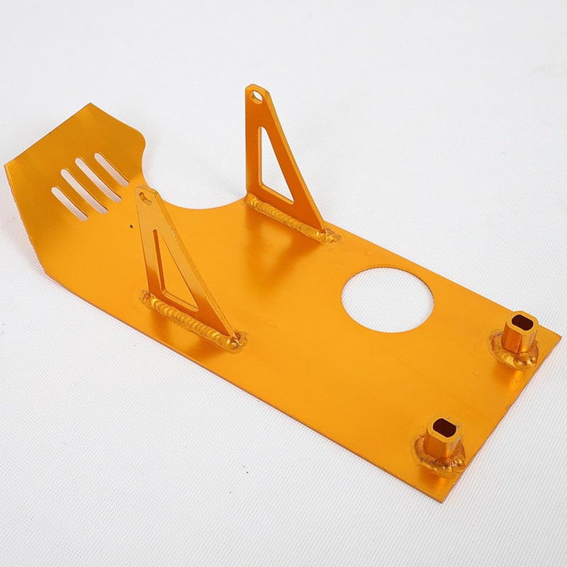 Heavy Duty Motor Skid Plate For KLX80 KX85 125-250 Dirt Bikes. Aluminium Protective Cover With Impact Resistance. Heavy Duty Aluminum Skid Plate - Image 3