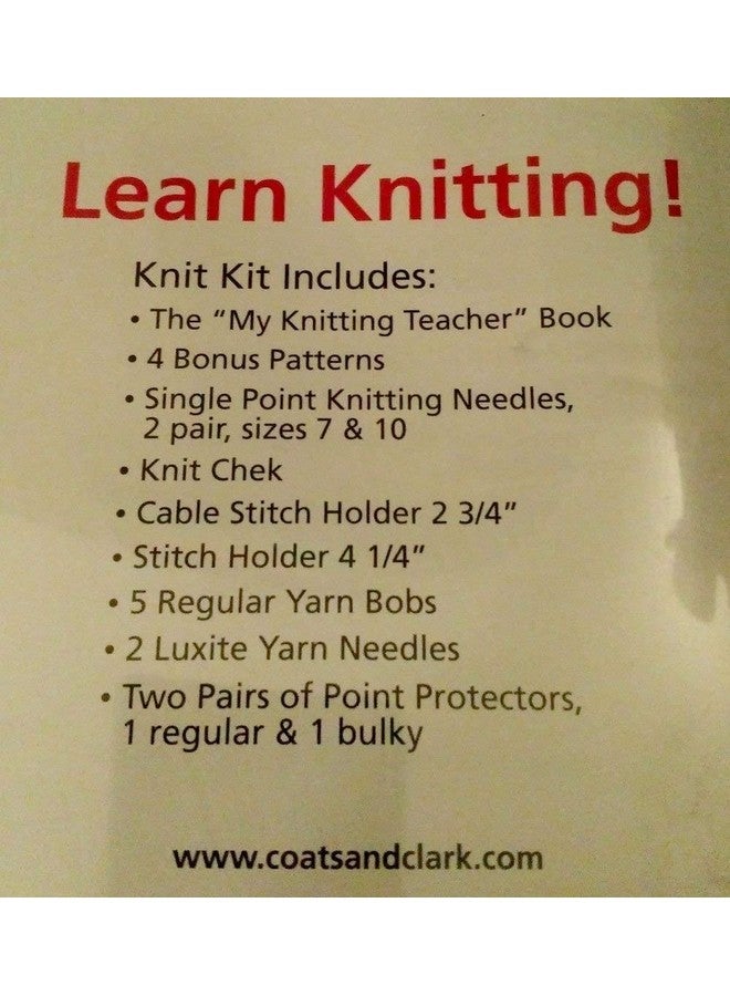 Susan Bates Learning Knitting Teacher Kit - Image 3