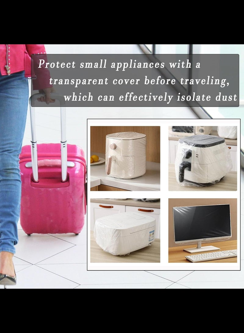 Beauenty 30Pcs Kitchen Small Appliance Dust Covers,Disposable Thickened Plastic Dust Cover for Air Fryer,Blender,Coffee Maker,Pressure Cooker  Slow Cooker - Image 5