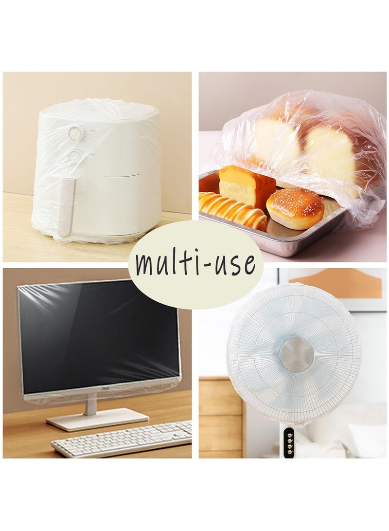 Beauenty 30Pcs Kitchen Small Appliance Dust Covers,Disposable Thickened Plastic Dust Cover for Air Fryer,Blender,Coffee Maker,Pressure Cooker  Slow Cooker - Image 4