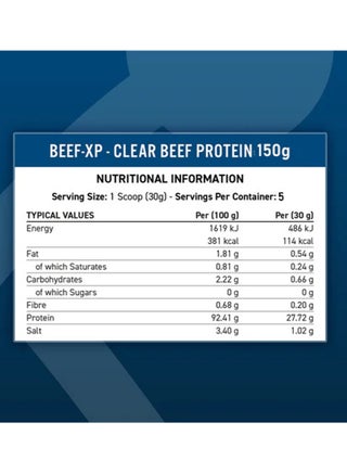 Beef XP Clear Protein Isolate - Cherry Apple - (150 g) - view 2