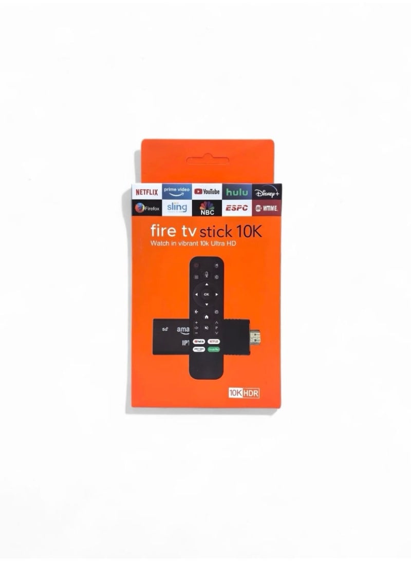 Video Streaming Stick – Portable Smart TV Dongle with WiFi, Full HD/4K Support, Android Apps, YouTube, Netflix, Prime Video, Disney+ & Voice Remote Control - Image 1