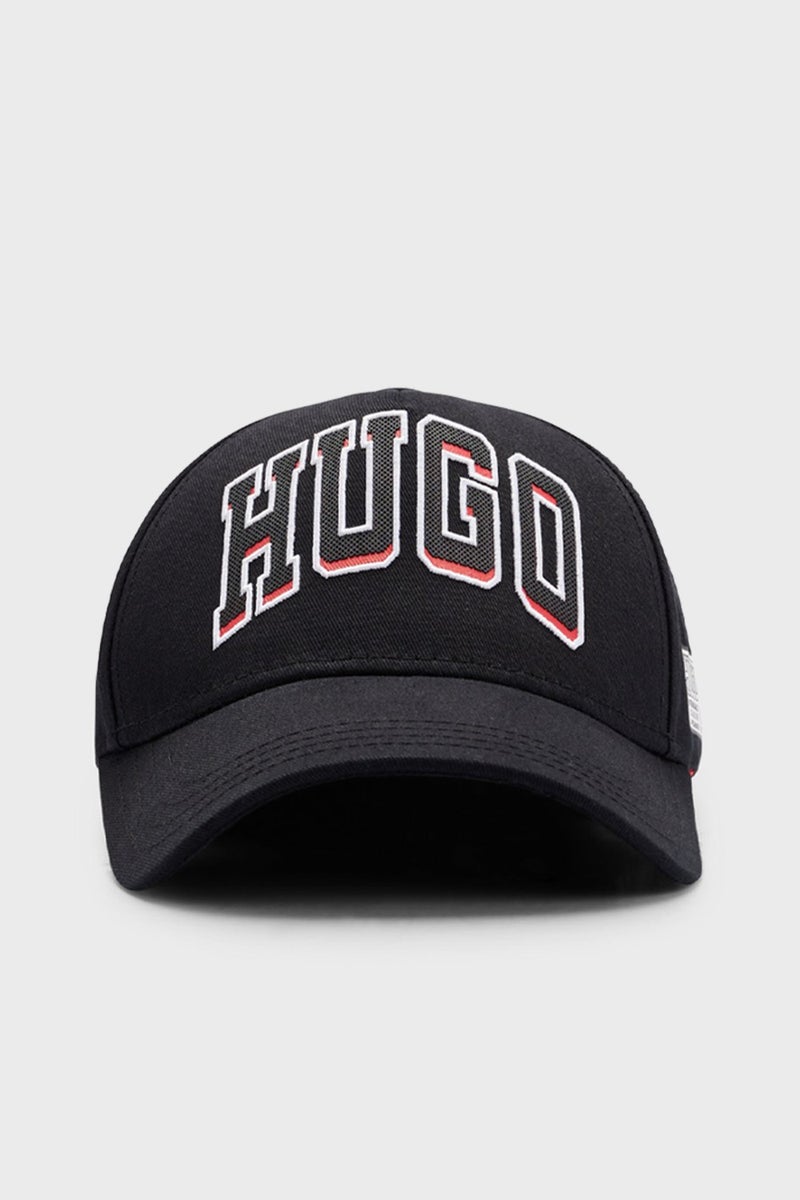 HUGO قبعة قطنية بشعار قبعة رجالية 50513381 001  - Image 4