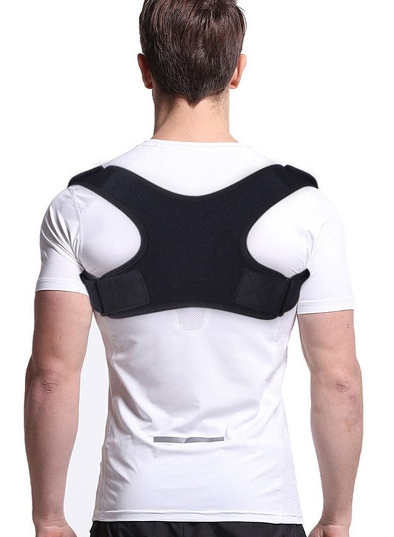 Captaintech Posture Corrector for Women, Men, Adults, and Seniors - Adjustable Posture Brace Belt for Spine Support, Scoliosis, and Back Pain Relief - Image 2