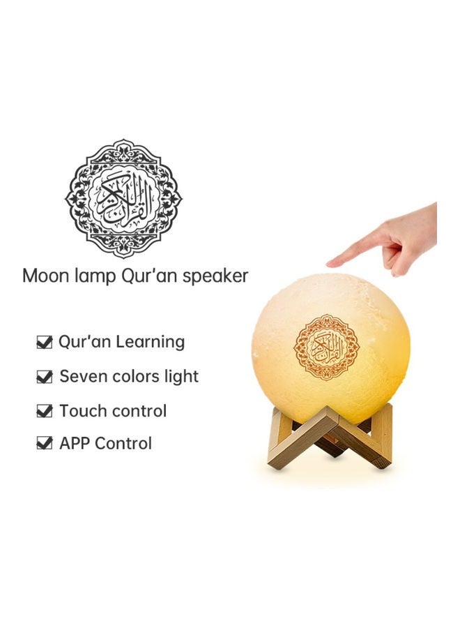 Speaker Quran with mini speaker with remote control / Charger Cable White/Silver - Image 3