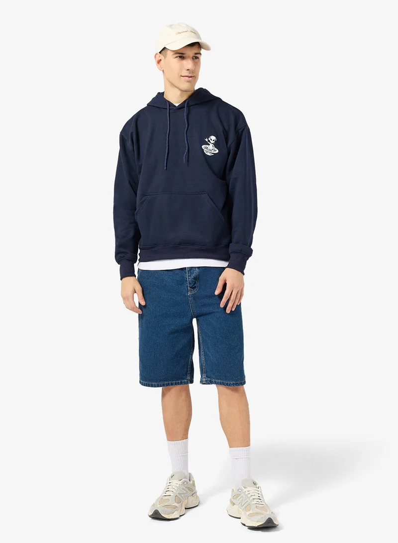 Seventy Five Basics  Regular Fit Hoodie for Men | Best Price UAE