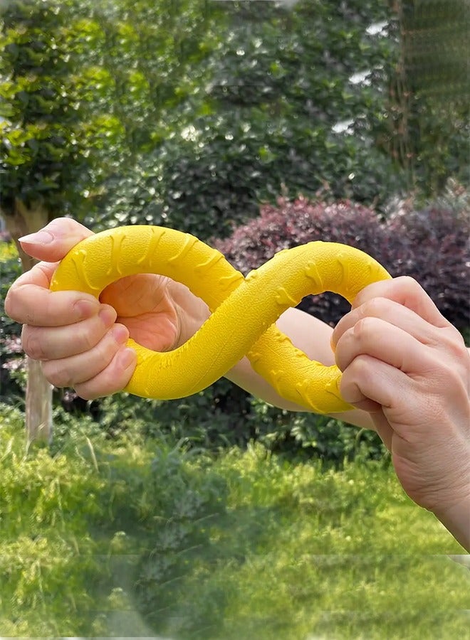 Soft Quality YellowSpherical Pet Flying Disc Silicone Toy for Floating Fun & Training Toss Non-Slip Frisbee for Dogs - Image 5