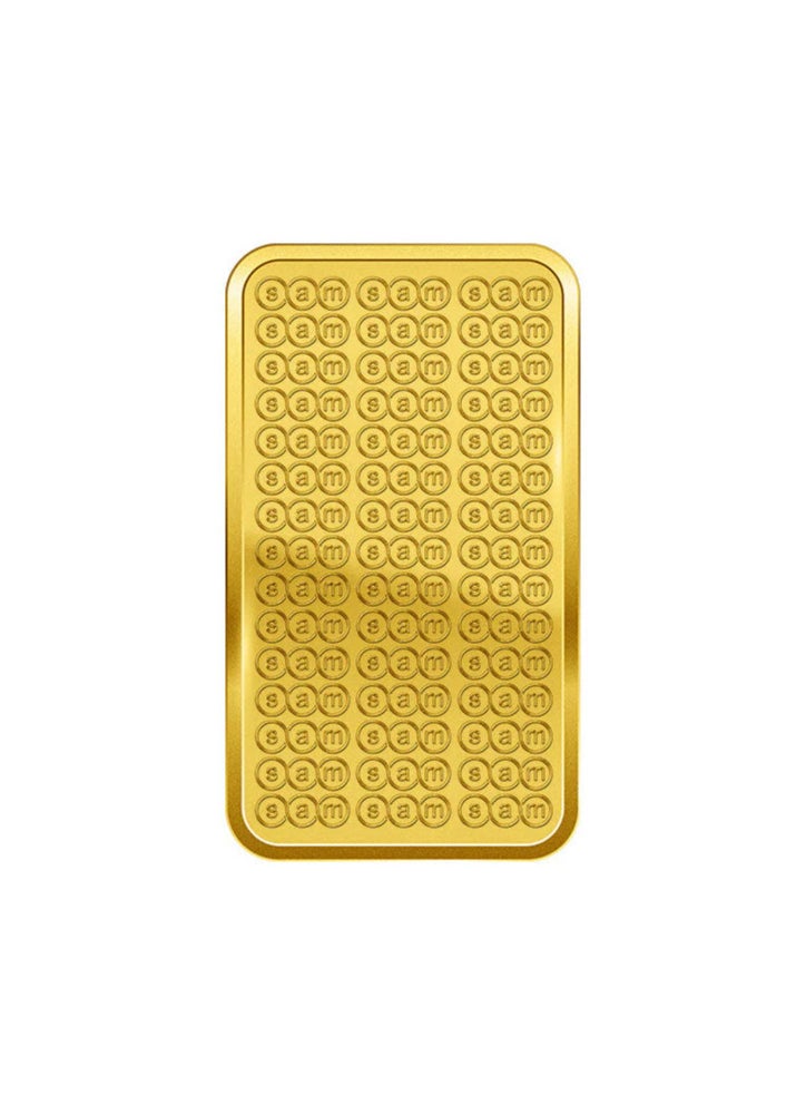 sam - RAK GOLD - 10g Gold Bar Fine Gold 999.9 Purity SAM Gold - 10 Grams - Image 1
