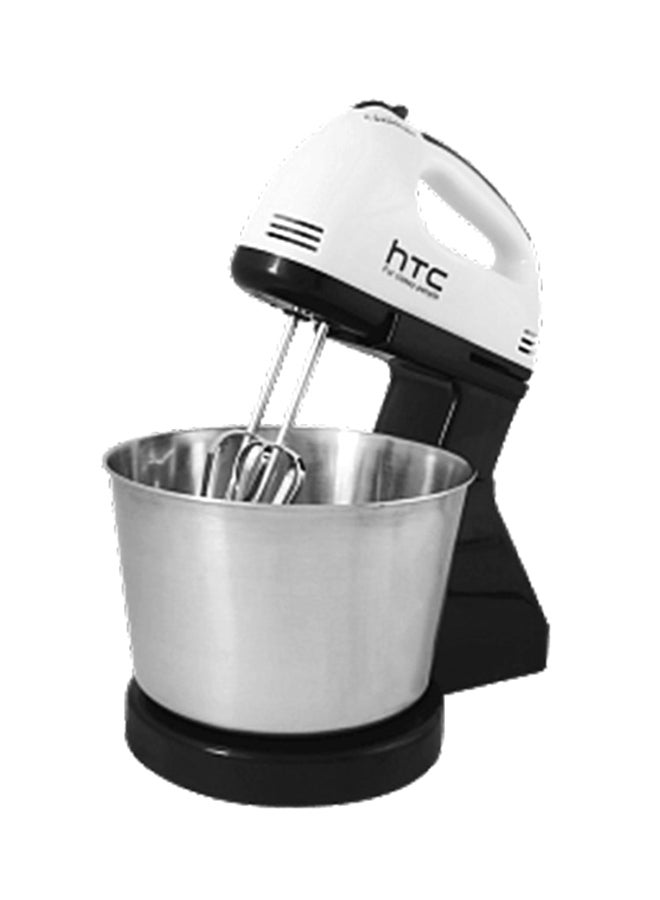 إتش تي سي آلة خلاط كهربائي لخفق البيض 100 W HTC-677-HM أسود/فضي - Image 2