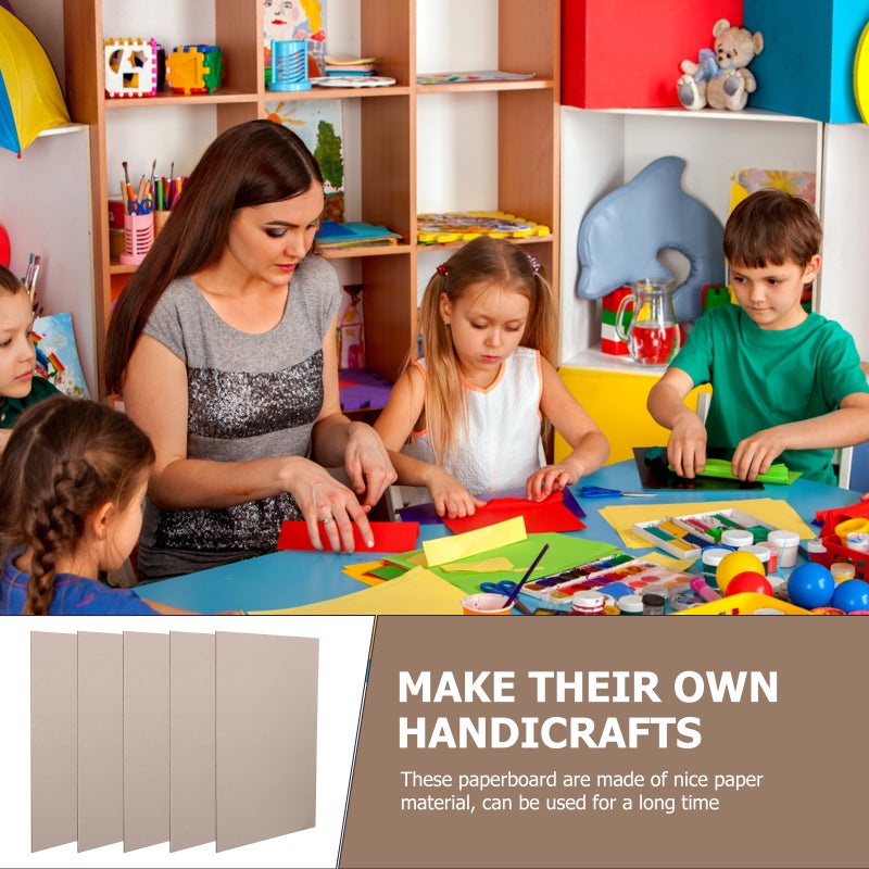 5pcs DIY A3 Size Paperboard Blank Paperboard Thickened Double Sided Paperboard - Image 1