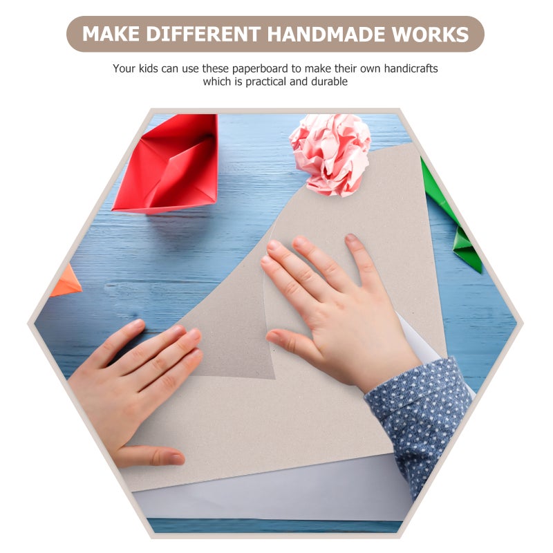 5pcs DIY A3 Size Paperboard Blank Paperboard Thickened Double Sided Paperboard - Image 2
