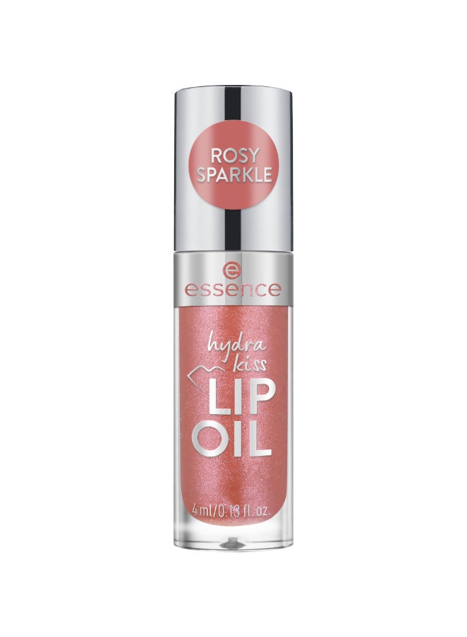 Essence Hydra Kiss Lip Oil 11-Rosy Sparkle - Image 2
