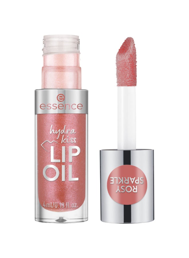 Essence Hydra Kiss Lip Oil 11-Rosy Sparkle - Image 1