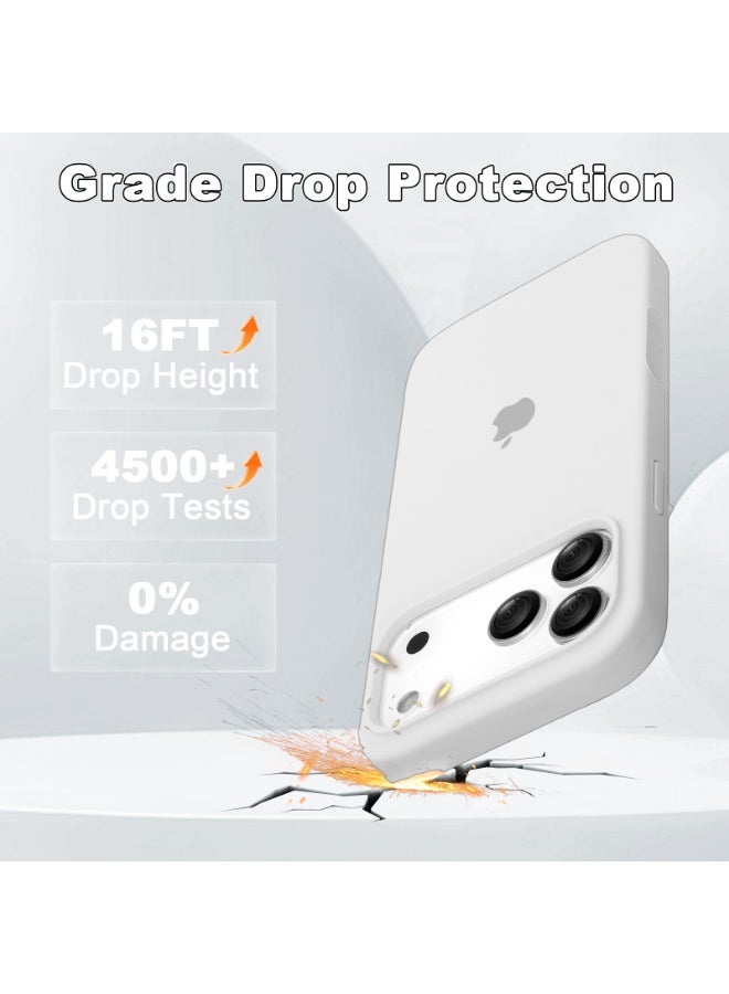 أوللاي ايفون 17 برو كيس واقي ، مادة السيليكون ، مقاومة للصدمات مع حماية عدسة الكاميرا وتغطية زر التحكم ، غطاء واقي للهاتف المحمول المضاد للصدمة ، متوافق مع إكسسوارات MagSafe - Image 3