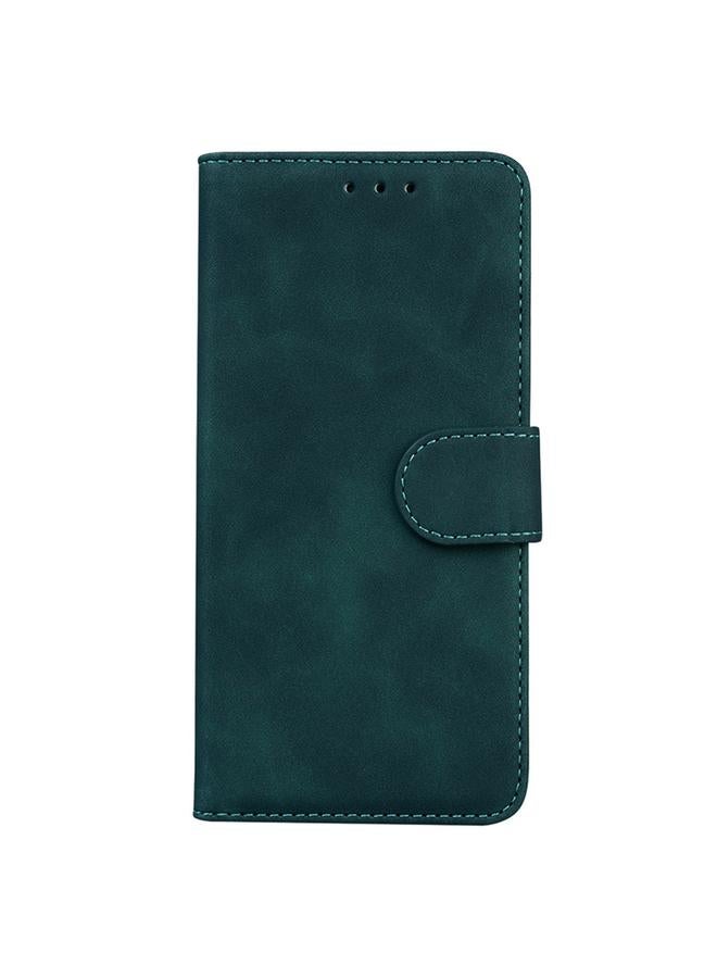 زبون جراب هاتف Honor X9c من الجلد الطبيعي بلون نقي - Image 2