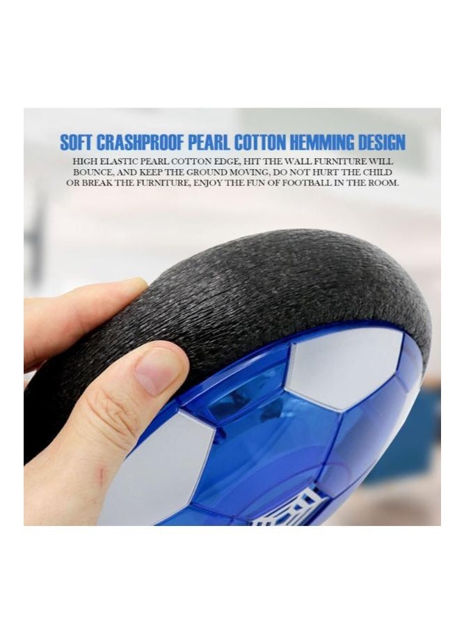 Eoptify مجموعة كرة القدم الهوائية مع الهدف، ضوء LED، كرة عائمة قابلة لإعادة الشحن عبر USB مع واقي من الفوم للألعاب الداخلية والخارجية، هدية مثالية للأطفال - Image 3