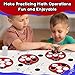 SkilLify Math Games for Kids Math Manipulatives Kindergarten Preschool Counting Toys Ten Frame Set Addition and Subtraction Flash Cards Matching Bingo Number Games Homeschool Classroom Must Haves - Image 4