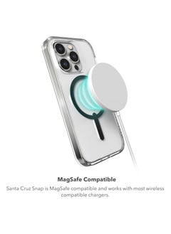 ZAGG Apple iPhone 15 Pro Max Case , ZAGG Cass - Santa Cruz Snap Series Magsafe Case - Magenta  - Image 4