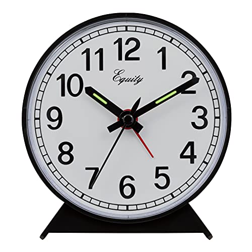 La Crosse Technology Equity 14075 Black Analog Wind-Up Alarm Clock - Image 2