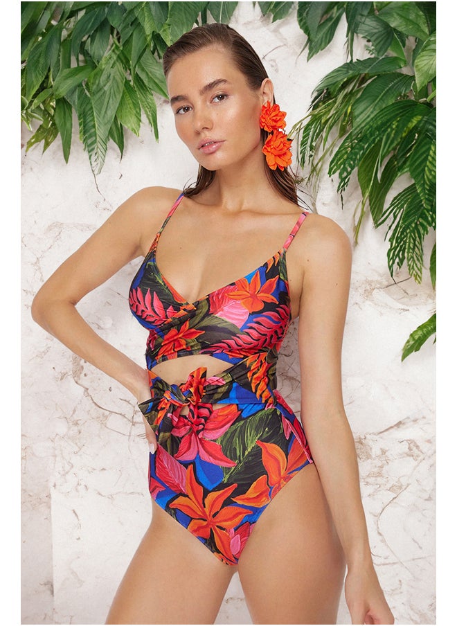 Floral Patterned Double Breasted Tied Regular Swimsuit TBESS20MA0031 - pzsku/Z2C8108E9A19BAD95A210Z/45/_/1730941567/d6c28671-770d-4e7a-96e0-2d3d5db23433