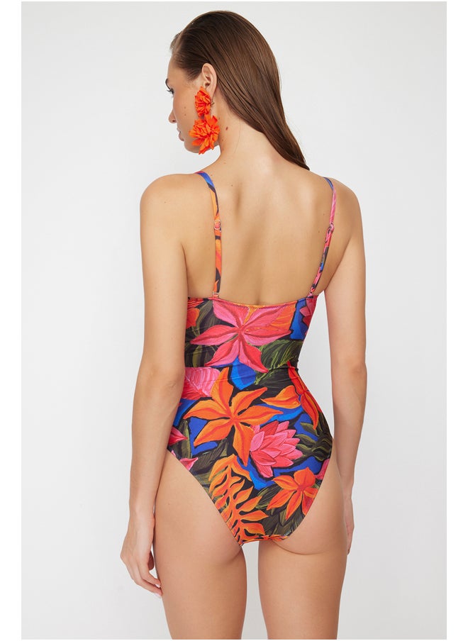 Floral Patterned Double Breasted Tied Regular Swimsuit TBESS20MA0031 - pzsku/Z2C8108E9A19BAD95A210Z/45/_/1730941568/d54508de-72d2-487f-a3cb-023254b0a3b5