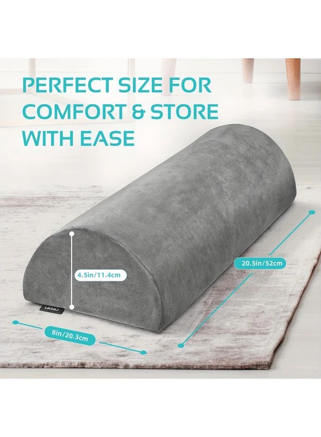 Blue Half Moon Pillow Cushion Support for Side Sleepers Pregnancy 1 Pack - Image 3