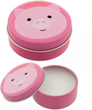 Puckator Adoramals Panda Pig Tiger and Bear Lip Balm in a Tin Lip Care Stick Balms Chapstick Holiday Essentials For Women Family Lipbalm Moisturiser Exfoliator Cream Pretty Cute Lip Blam Bam - Image 2