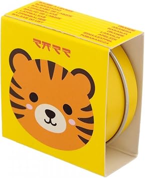 Puckator Adoramals Panda Pig Tiger and Bear Lip Balm in a Tin Lip Care Stick Balms Chapstick Holiday Essentials For Women Family Lipbalm Moisturiser Exfoliator Cream Pretty Cute Lip Blam Bam - Image 1