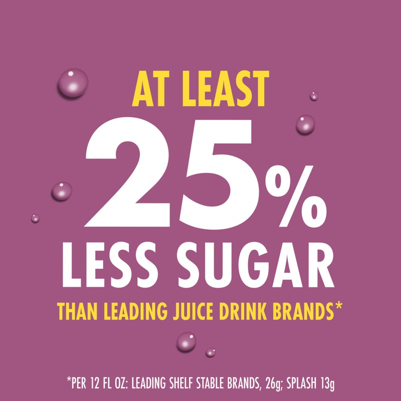 V8 Splash Berry Blend Flavored Juice Beverage, 12 fl oz Bottle (6 Pack) - Image 2