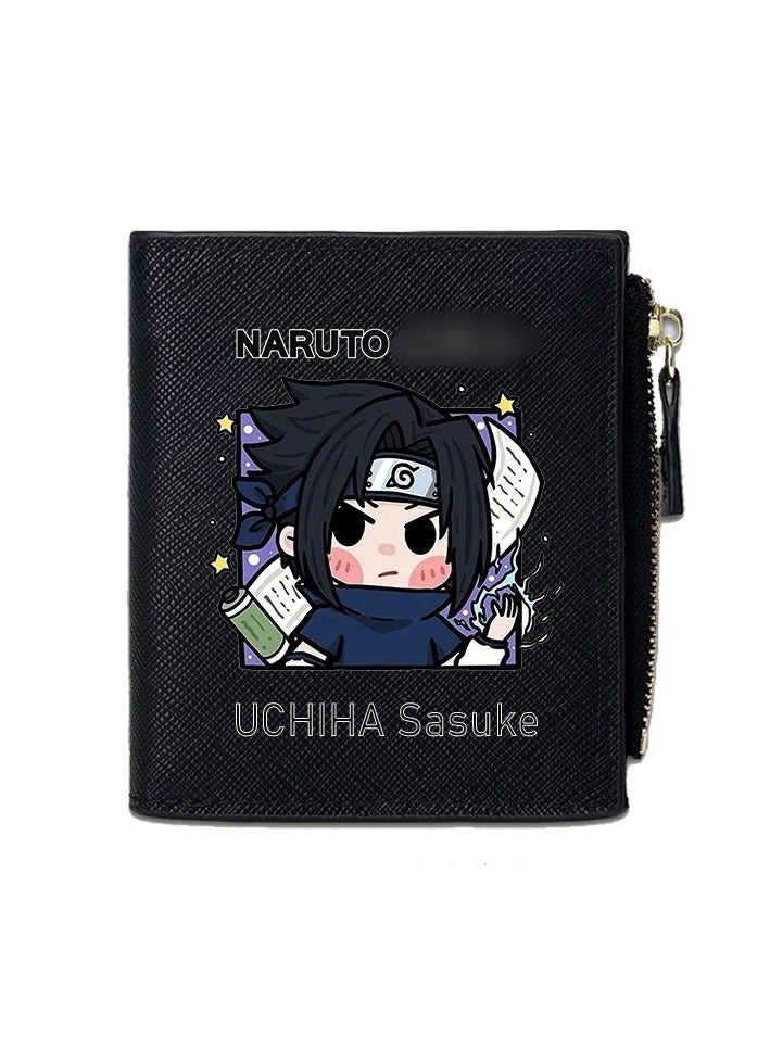 KUYING New Naruto Printed Waterproof Wallet 