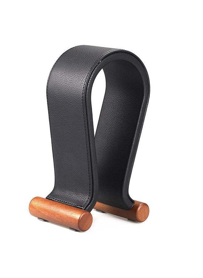 SAMDI - Leather Headphone Stand Universal Gaming Headset Holder Headphone Support - Image 1