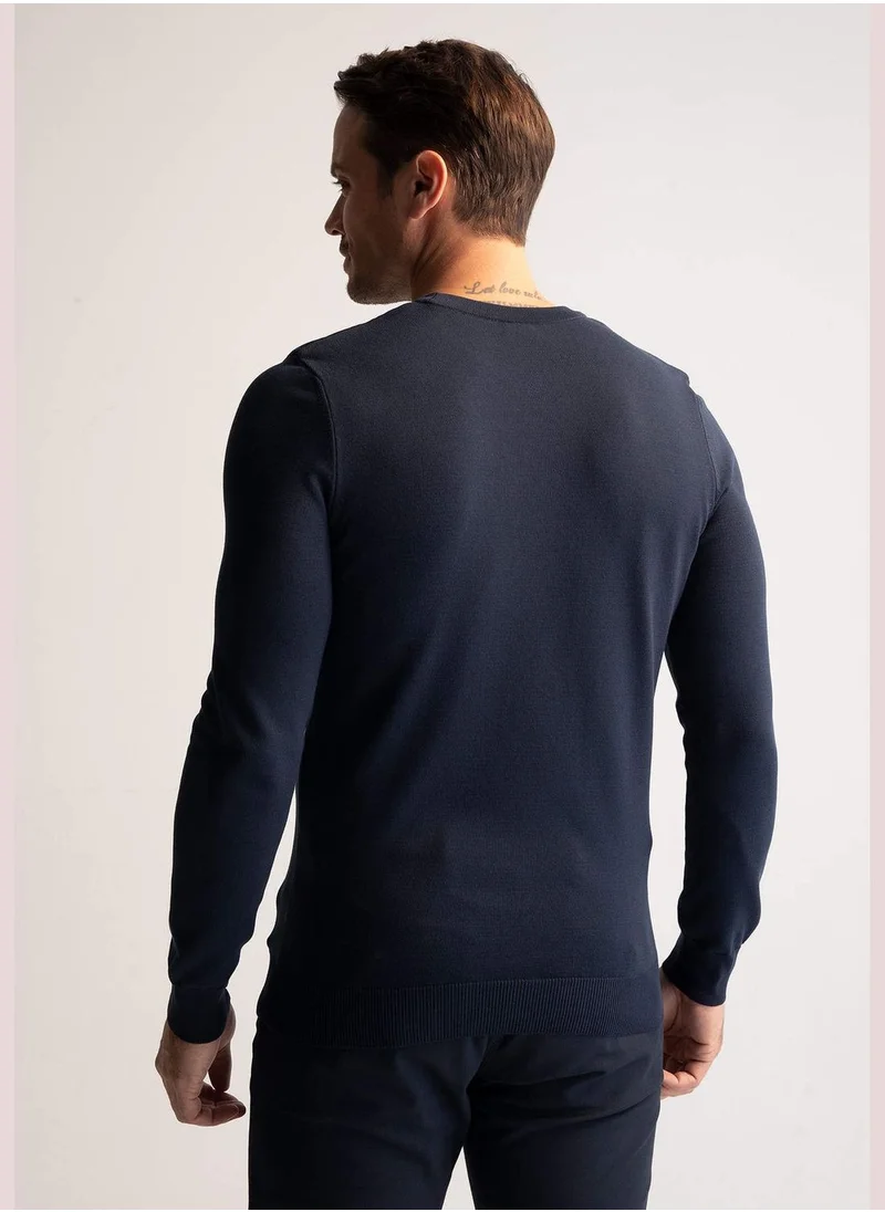 DeFacto Man Regular Fit Tricot Pullover