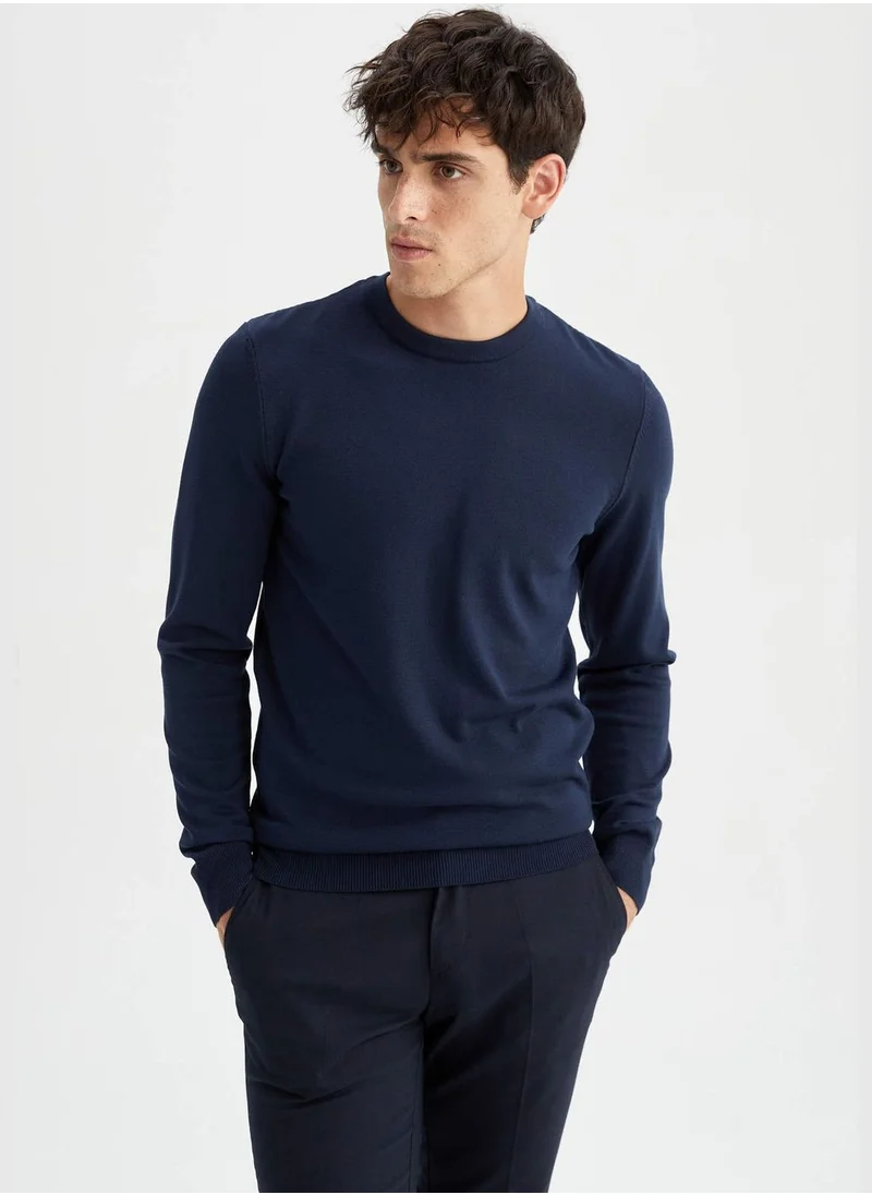 DeFacto Man Regular Fit Tricot Pullover