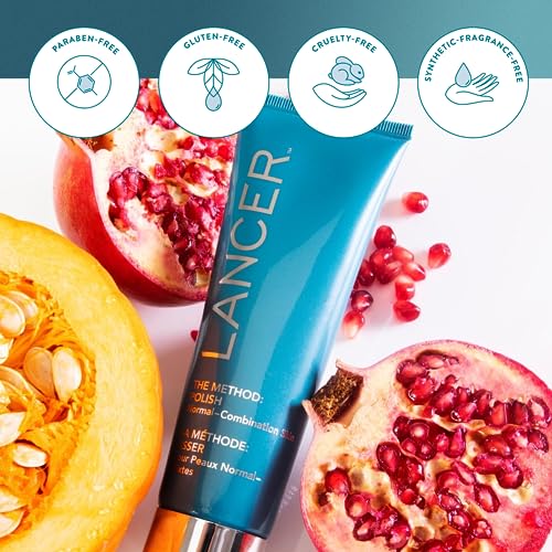 Lancer Skincare The Method: Polish Facial Exfoliator, Daily Exfoliation Face Scrub with Natural Minerals, Polish Normal-Combination Skin, 2 Fluid Ounces - Image 5