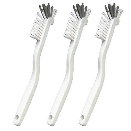 EWUHRY 3 Pcs Bathroom Sink Brush, Kitchen Sink Brush Bathroom Scrub Brushes, Heavy Duty Multipurpose Scrub Tool - Commercial Scrubber for Oil & Gunk Free Sink - Image 1