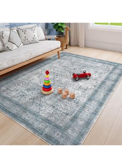 Washable Area Rug 5X7 Rug For Bedroom Grey, Neutral Living Room Area Rug Non Slip, Modern Kitchen Table Rug Soft Nursery Rug - pzsku/Z2C81C784A10D841E2BE4Z/45/_/1735214571/d1943daf-fa35-40f9-96d9-c5fe7ee4adb6