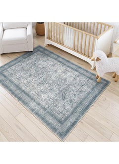 Washable Area Rug 5X7 Rug For Bedroom Grey, Neutral Living Room Area Rug Non Slip, Modern Kitchen Table Rug Soft Nursery Rug - pzsku/Z2C81C784A10D841E2BE4Z/45/_/1735214631/c7c02309-92c5-42bb-927f-eacb0a2b4a33